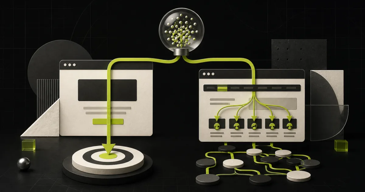 Landing page vs homepage: where to send your ad traffic and why it changes results